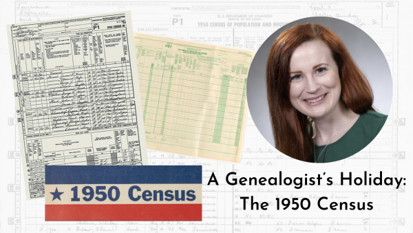 Image for event: A Genealogist&rsquo;s Holiday: The 1950 Census (Virtual)