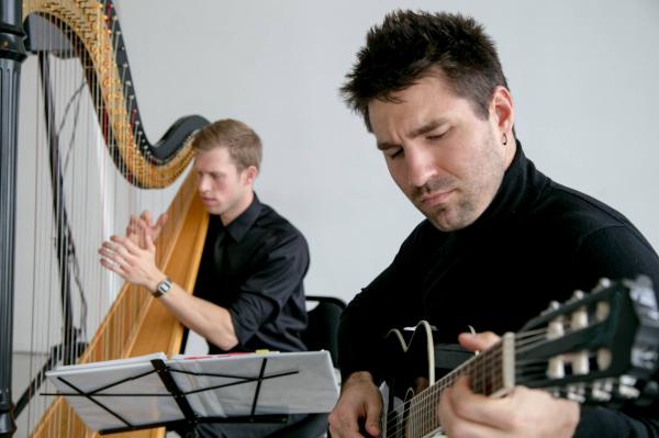 Image for event: Common Knowledge Harp &amp; Guitar Duo