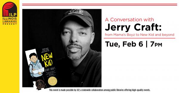Image for event: A Conversation with Jerry Craft (Virtual)