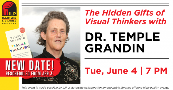 Image for event: Illinois Libraries Present: Dr. Temple Grandin (Virtual)